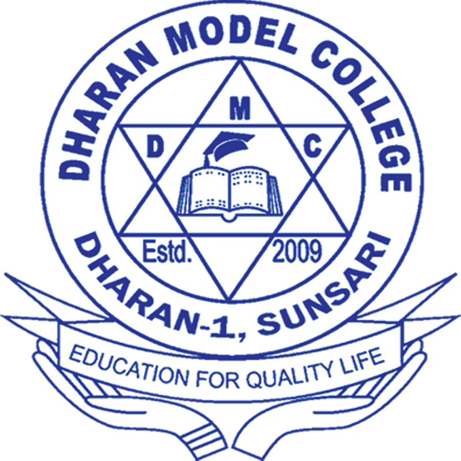 Dharan Model College Logo